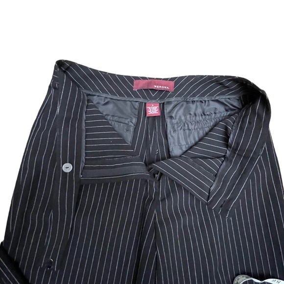 MERONA | WOMENS DRESS PANTS | BLACK | SZ 8 - Picture 2 of 8